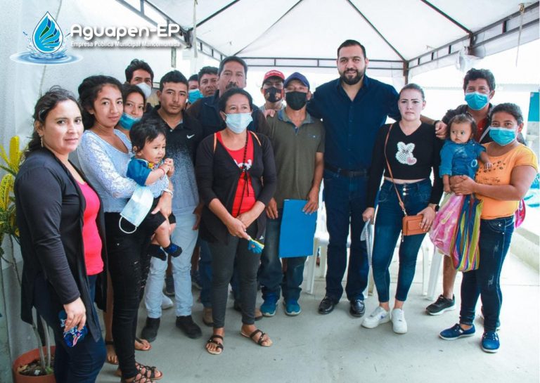 Ing. Vinicio Loaiza Luna recibió la grata visita de moradores del sector Luis Cadena