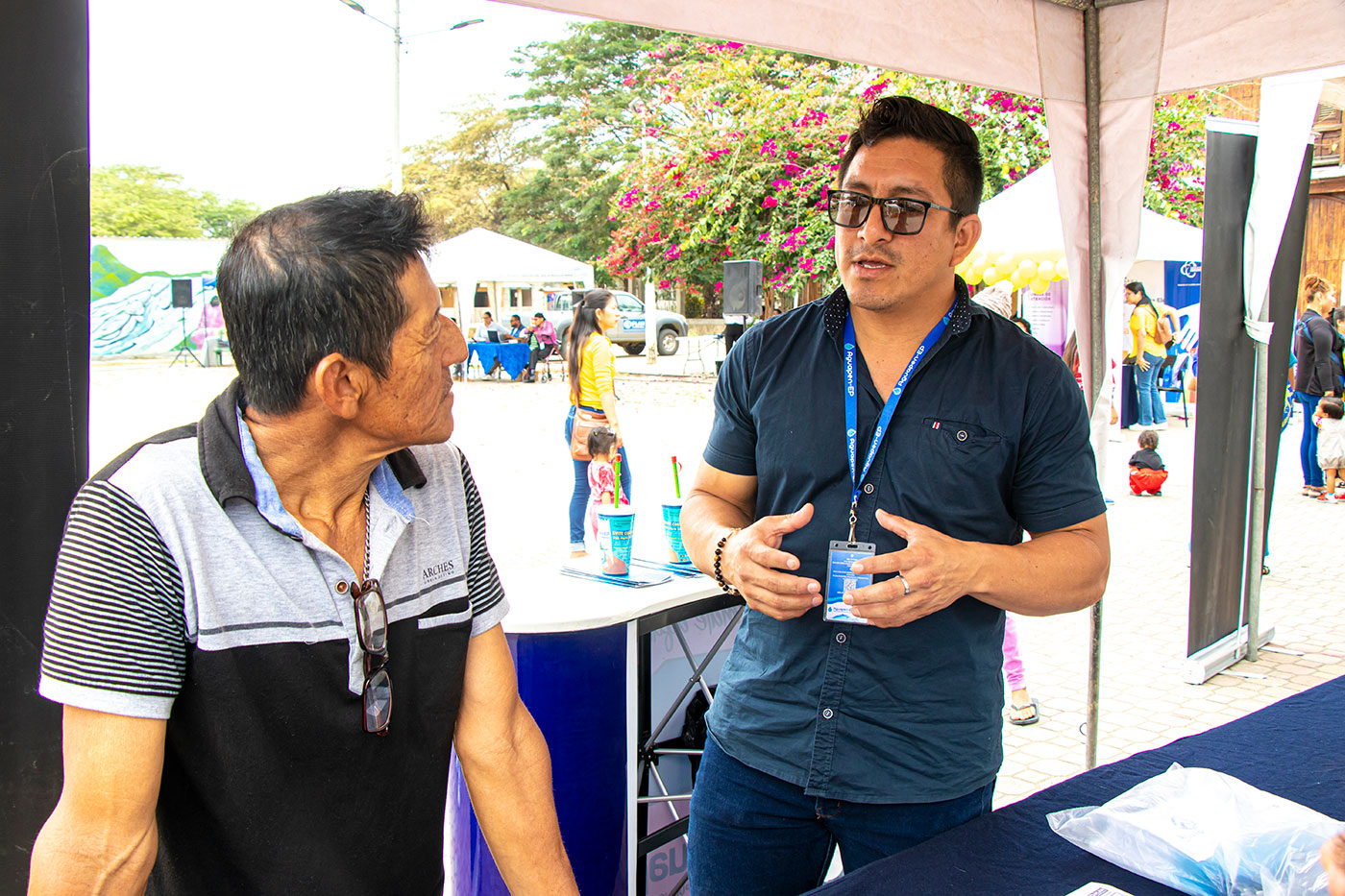 Aguapen participó en la Feria de Derechos organizada por la Defensoría del Pueblo. 👥✨